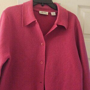 Madison Studio | Jackets & Coats | Madison Studio Merino Wool Button ...